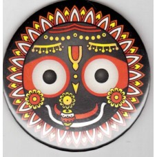 Large Badge Lord Jagannath - Magnectic & Pin